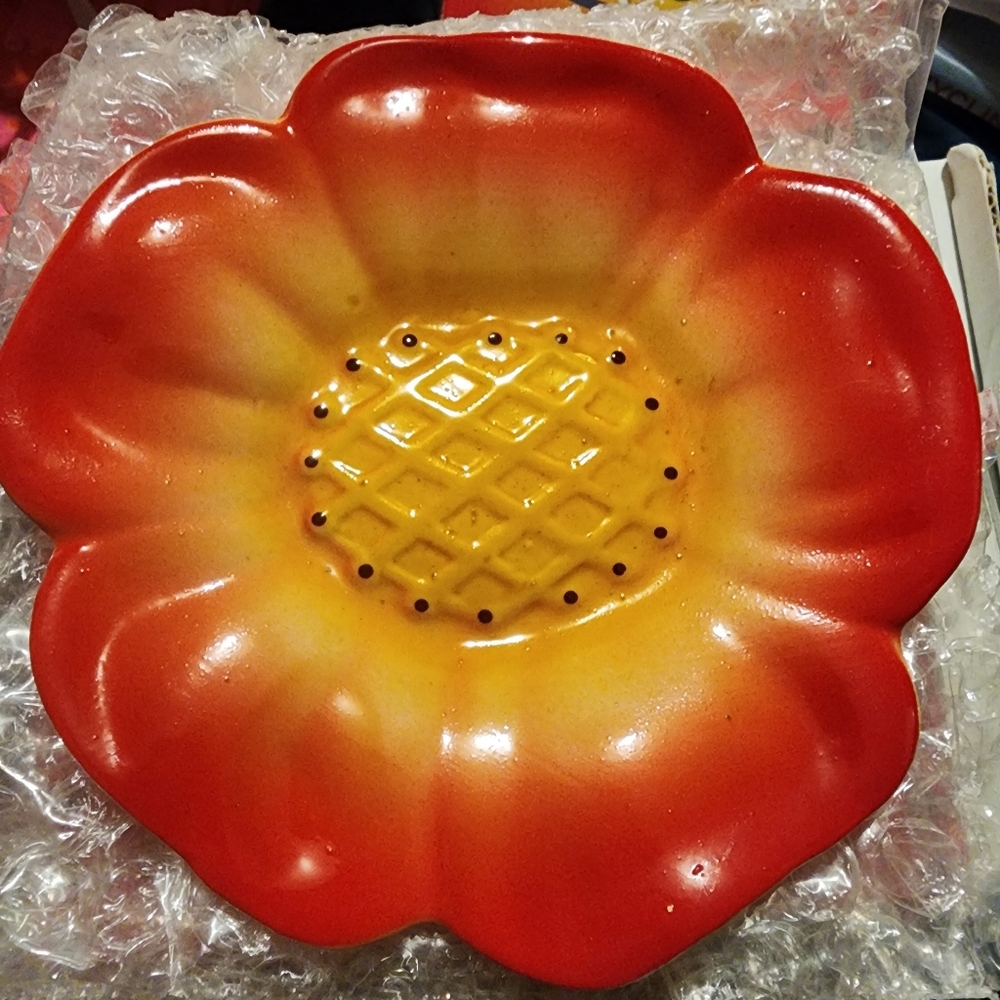 Spoon Rest - porcelain floral design NEW